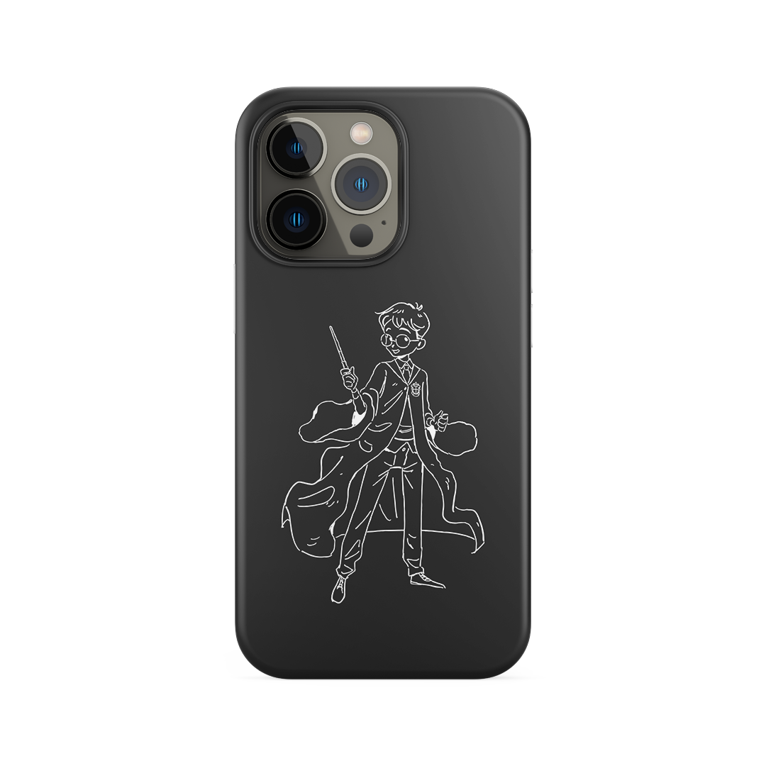 HARRY POTTER - COVER YOUNG WIZARD BLACK AND WHITE