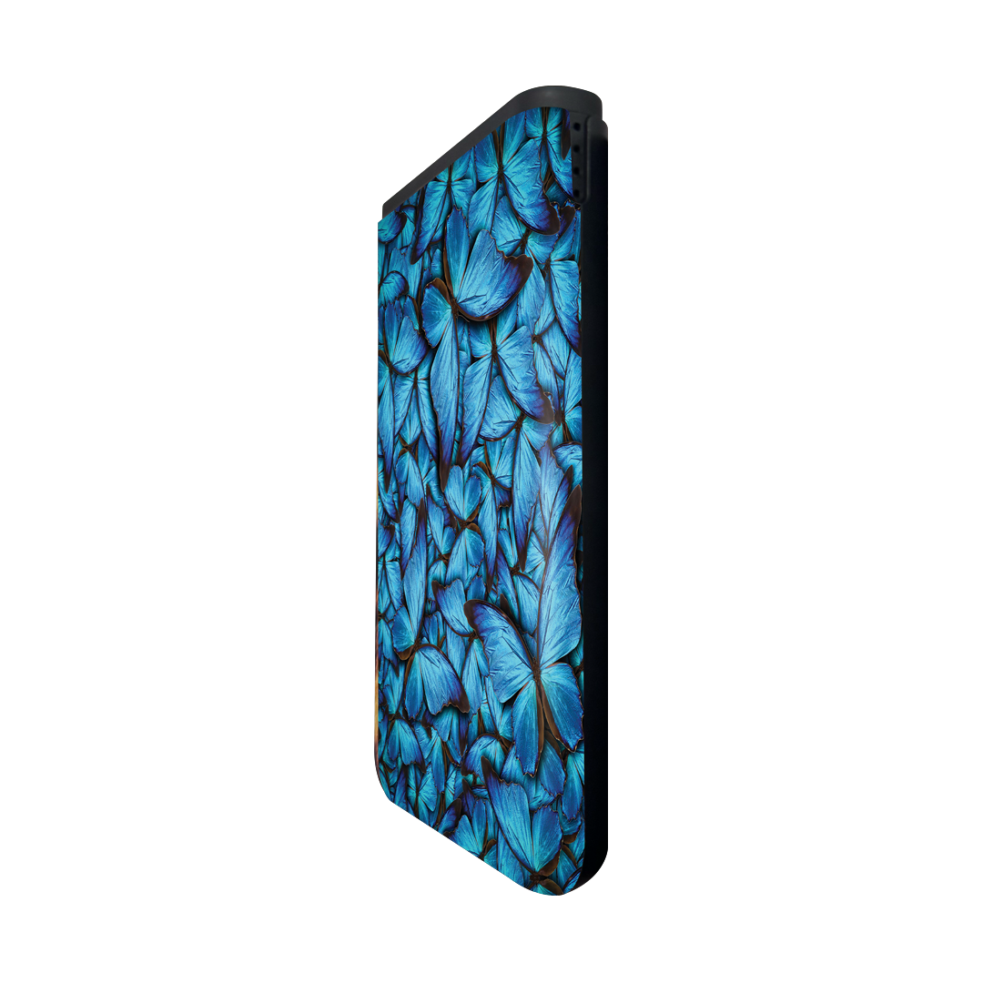 POWERBANK 5000 mah - BLUE BUTTERFLIES 2