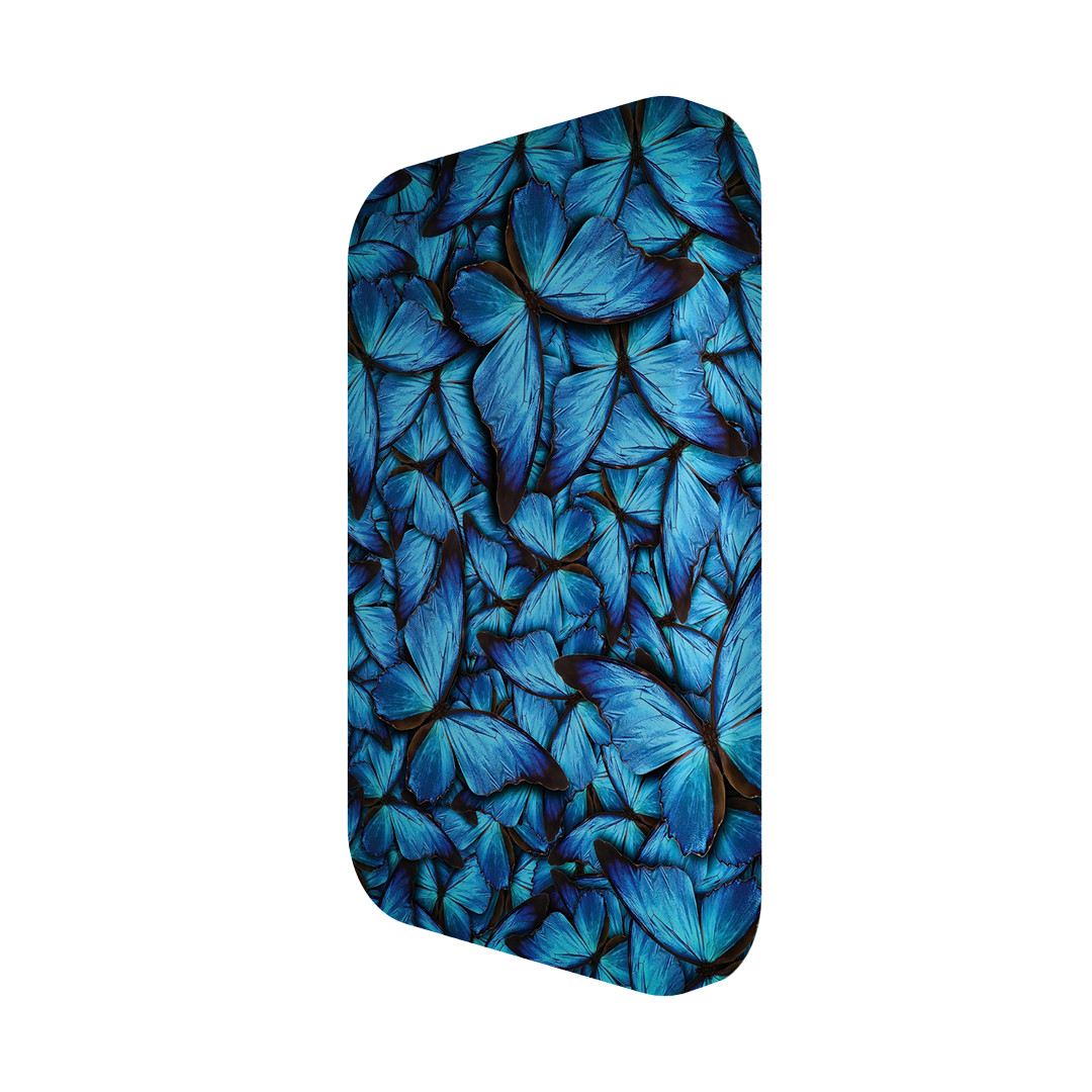 POWERBANK MAGSAFE - BLUE BUTTERFLIES 2