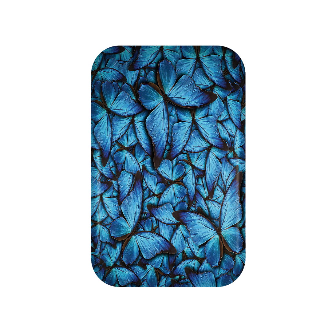 POWERBANK MAGSAFE - BLUE BUTTERFLIES 2
