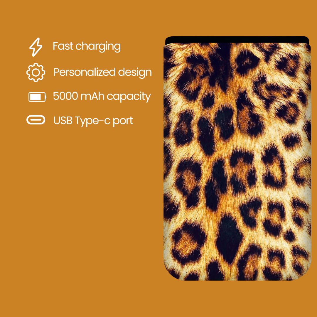 POWERBANK 5000 mah - LEOPARD 2