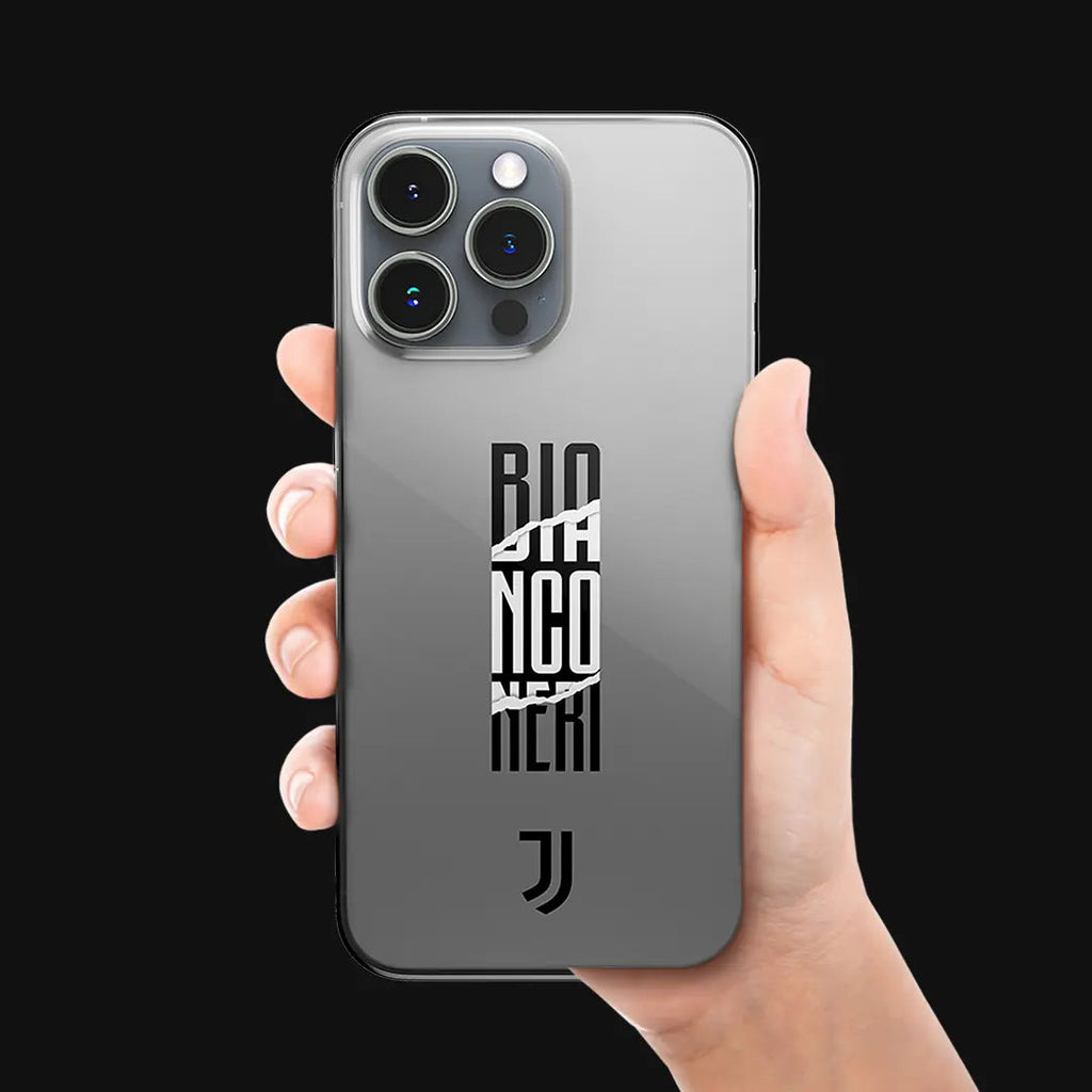 JUVENTUS - COVER BIANCONERI TRASPARENTE JUST IN CASE