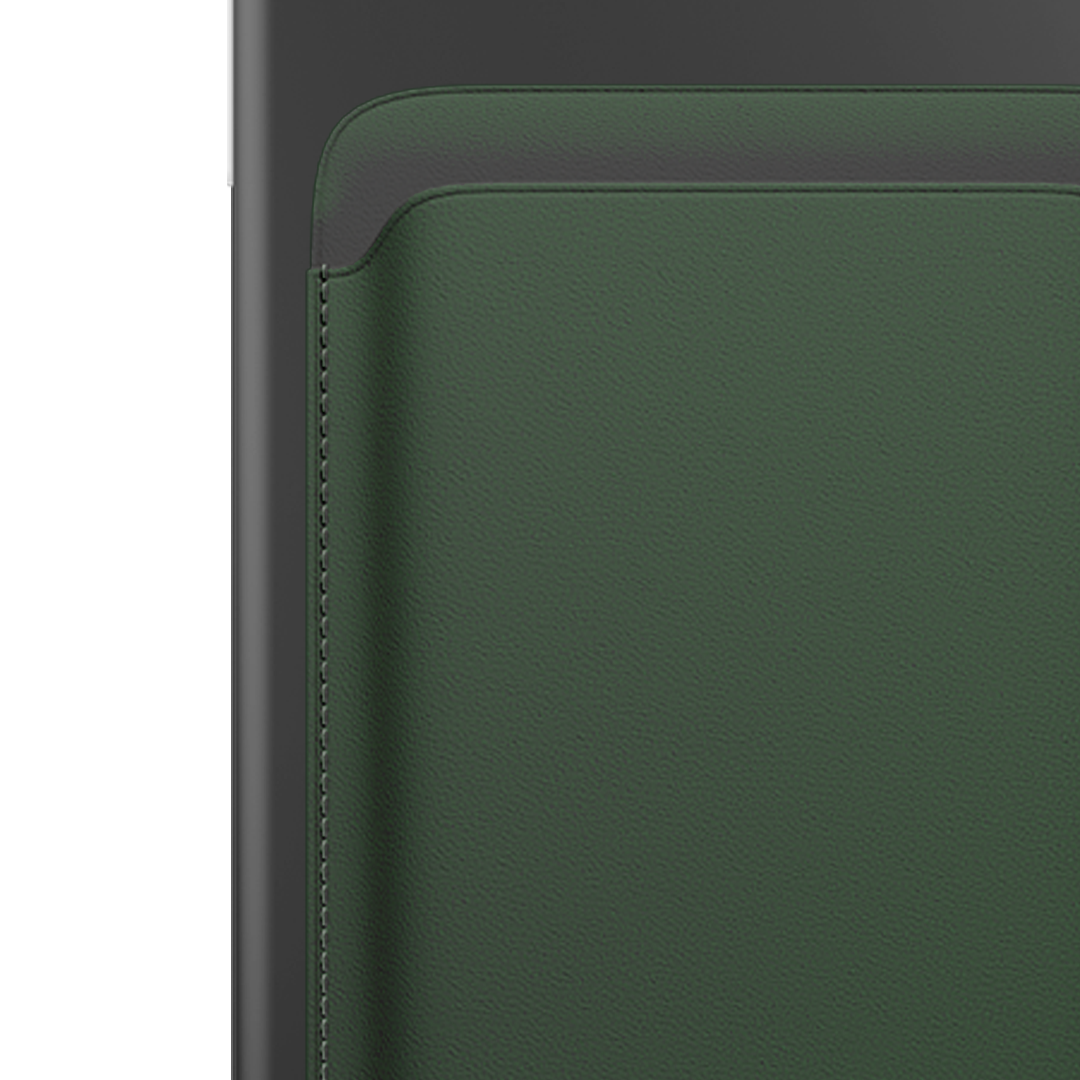 MAGNETIC WALLET - DARK GREEN