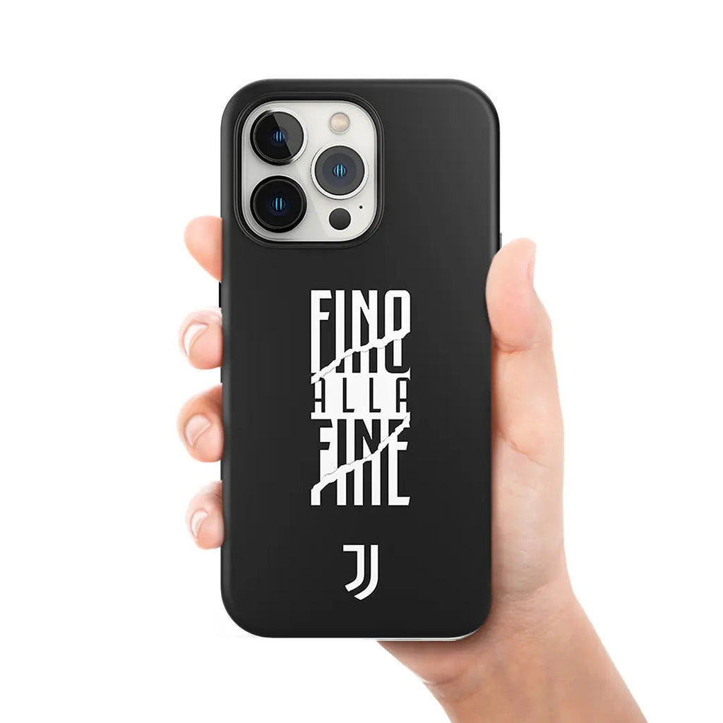 JUVENTUS - COVER FINO ALLA FINE VERTICALE BLACK JUST IN CASE