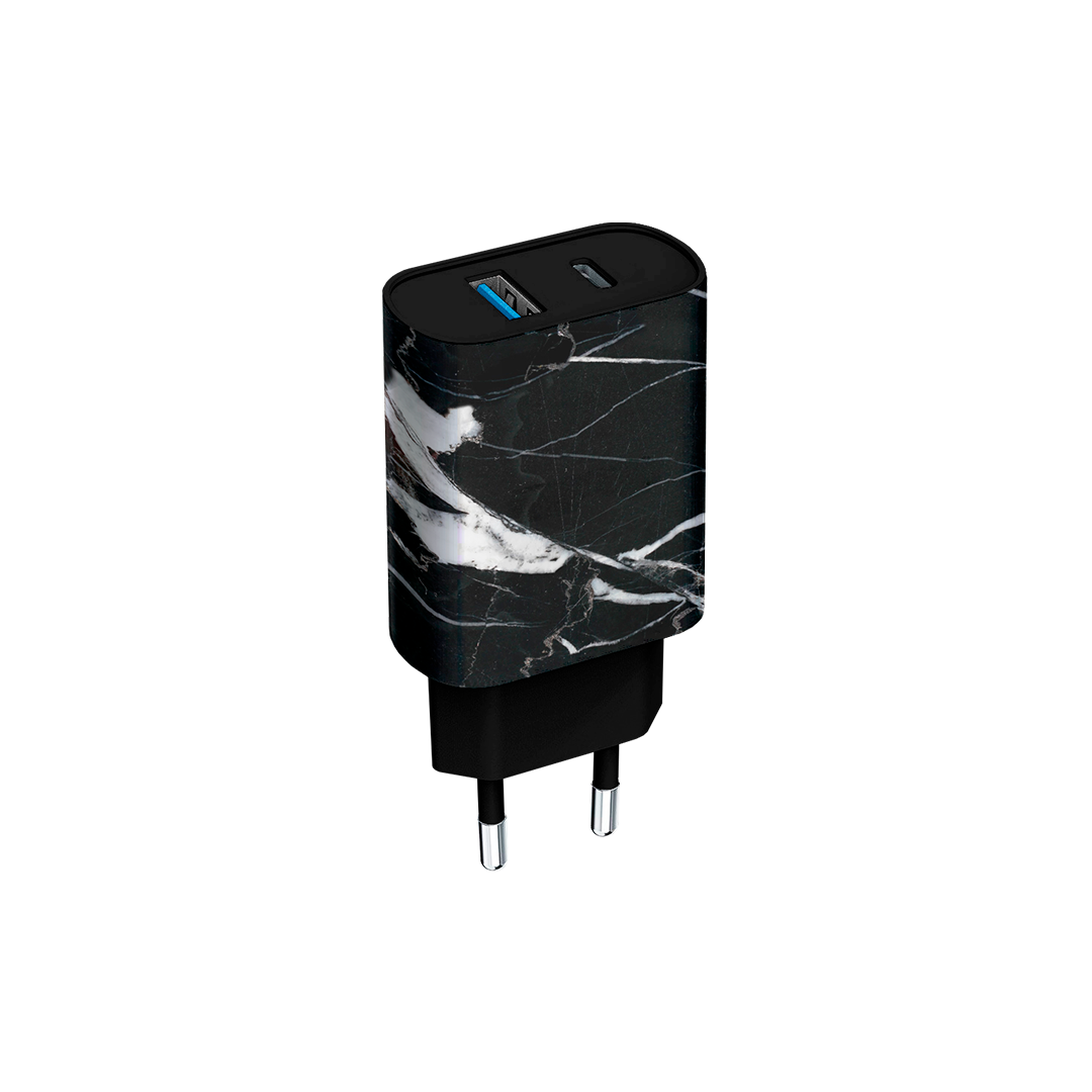 WALL CHARGER - BLACK MARBLE