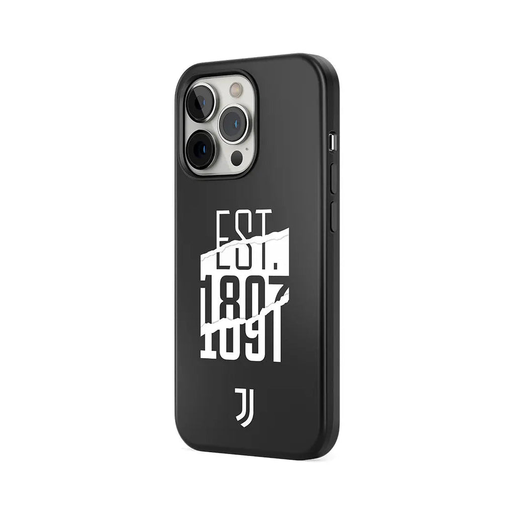 JUVENTUS - COVER EST. 1897 BLACK JUST IN CASE