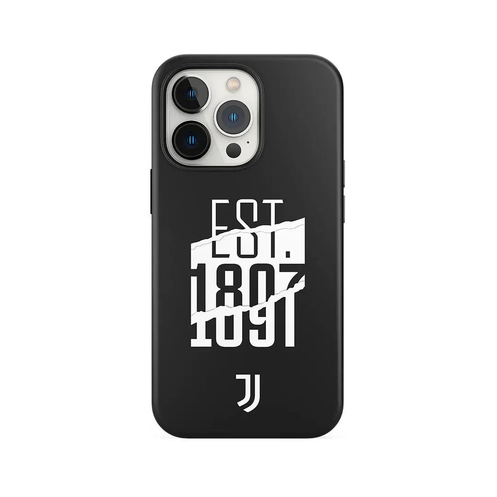 JUVENTUS - COVER EST. 1897 BLACK JUST IN CASE