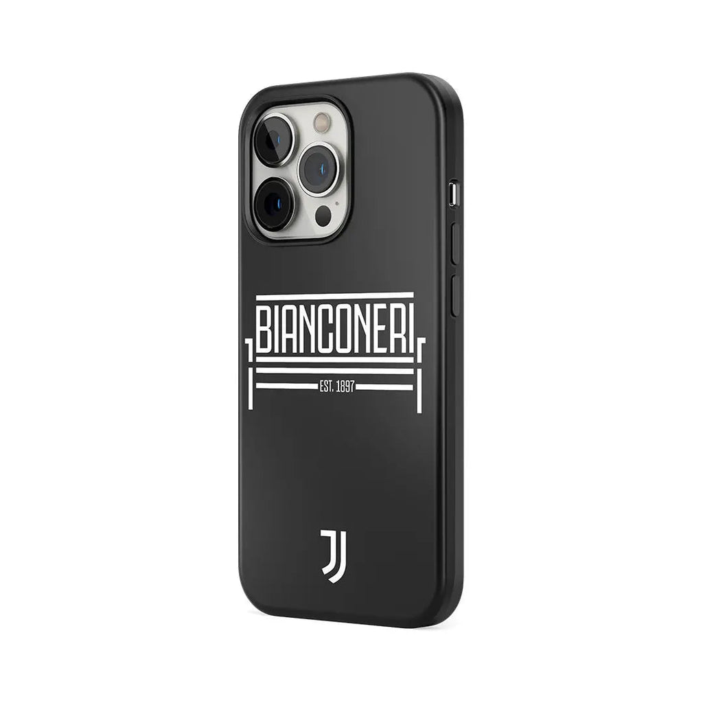 JUVENTUS - COVER BIANCONERI EST.1897 BLACK JUST IN CASE