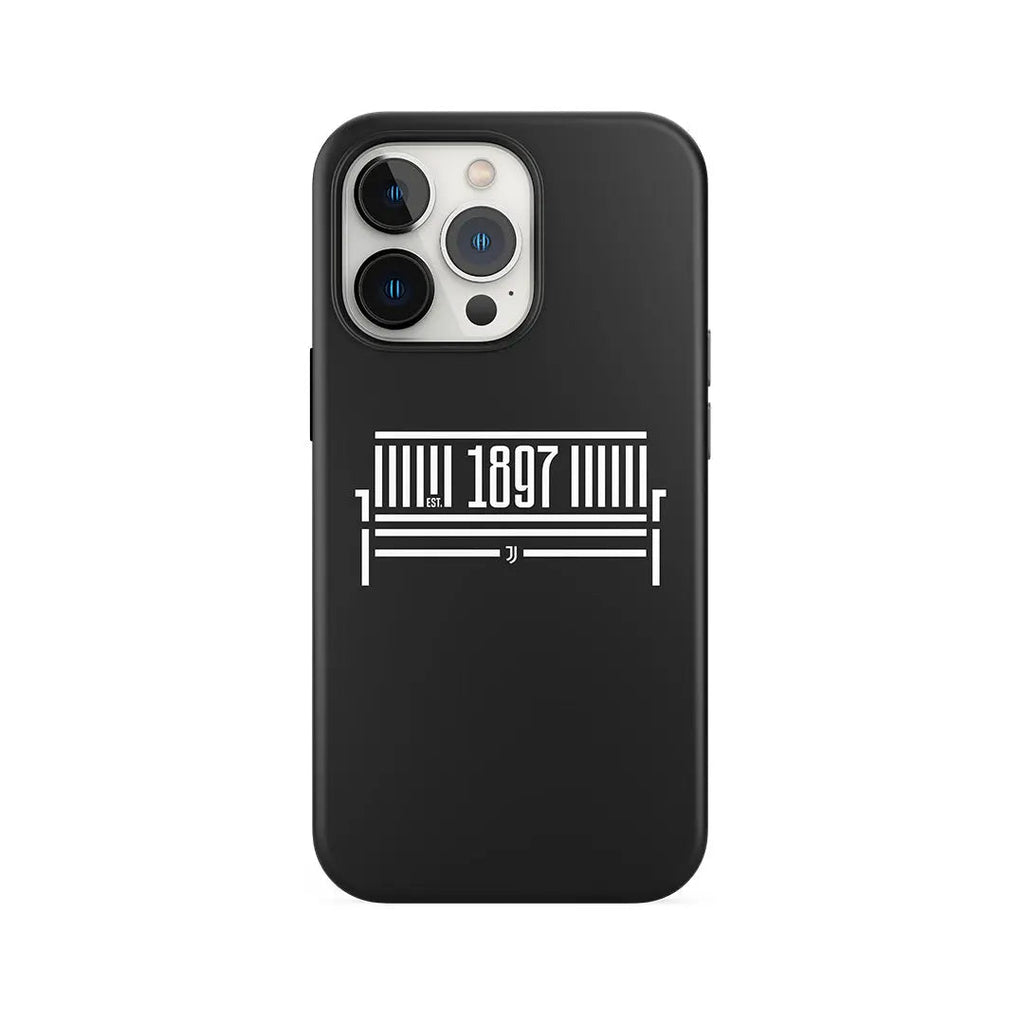 JUVENTUS - COVER EST. 1897 BLACK JUST IN CASE