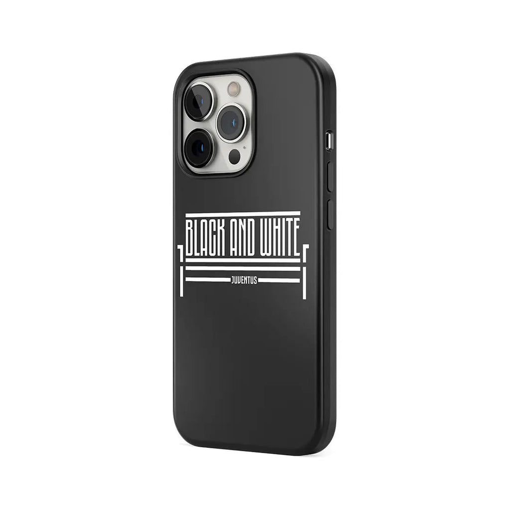 JUVENTUS - COVER BLACK AND WHITE JUVENTUS BLACK JUST IN CASE