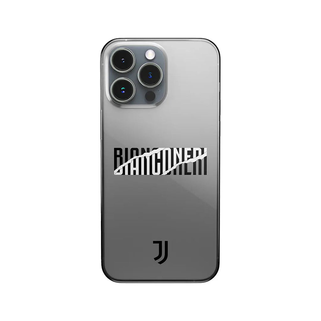 JUVENTUS - COVER BIANCONERI ORIZZONTALE TRASPARENTE JUST IN CASE