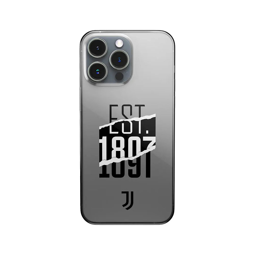 JUVENTUS - COVER EST. 1897 TRASPARENTE JUST IN CASE